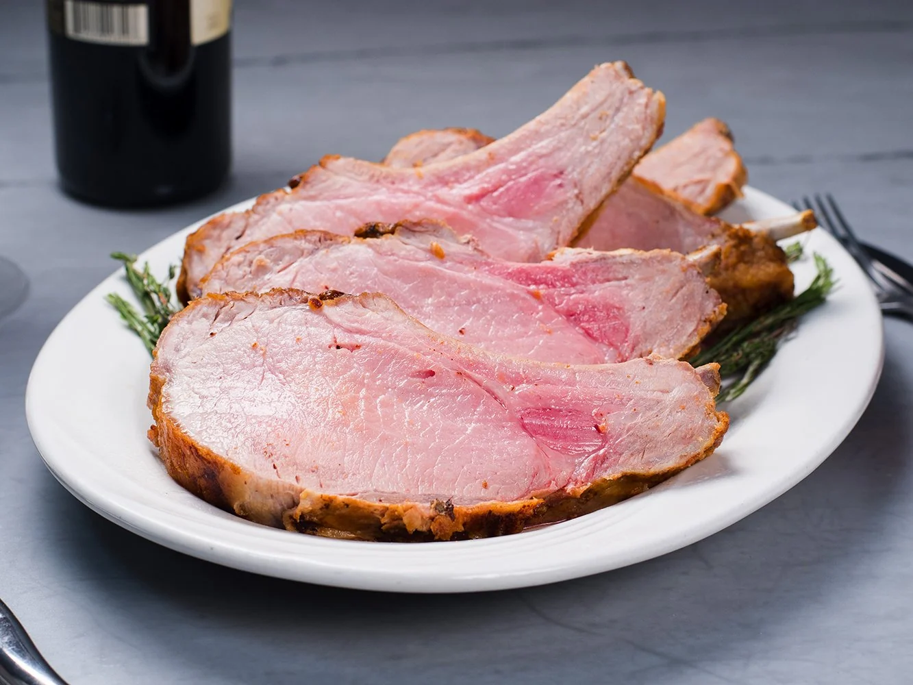 CENTER CUT PORK LOIN 5 RIB RACK - Image 2