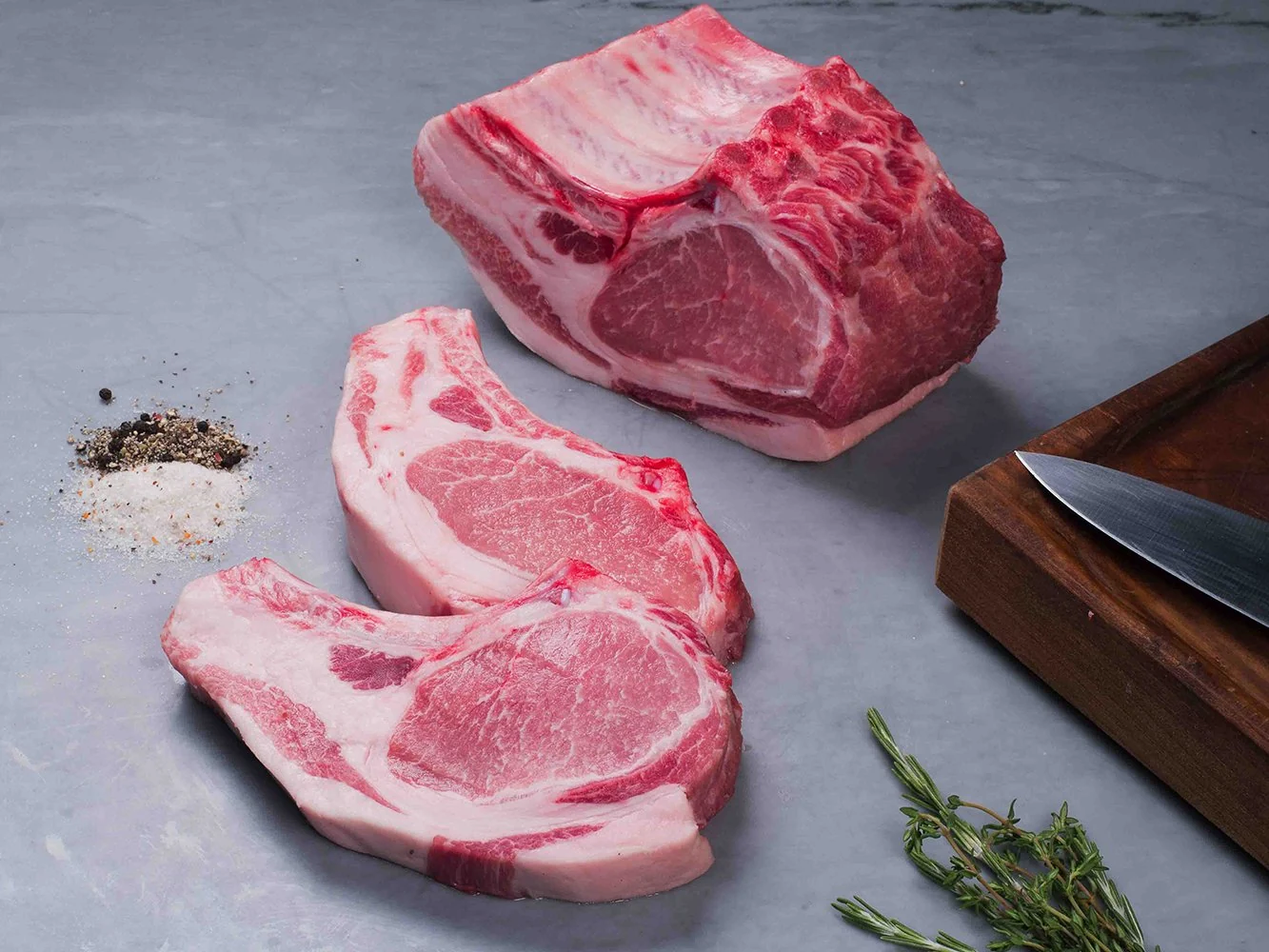 CENTER CUT PORK LOIN 5 RIB RACK - Image 3
