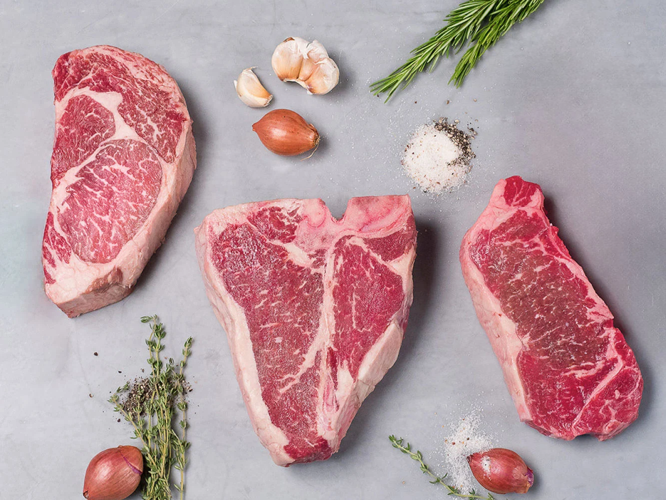 SIGNATURE AKAUSHI WAGYU THREE STEAK SAMPLER